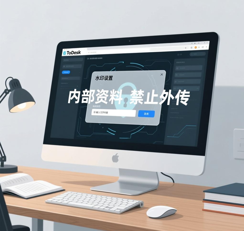 ToDesk远程桌面水印：设置个性化水印防止内容泄露