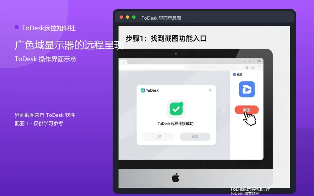 屏幕色域与真彩模式：广色域显示器的远程呈现配图
