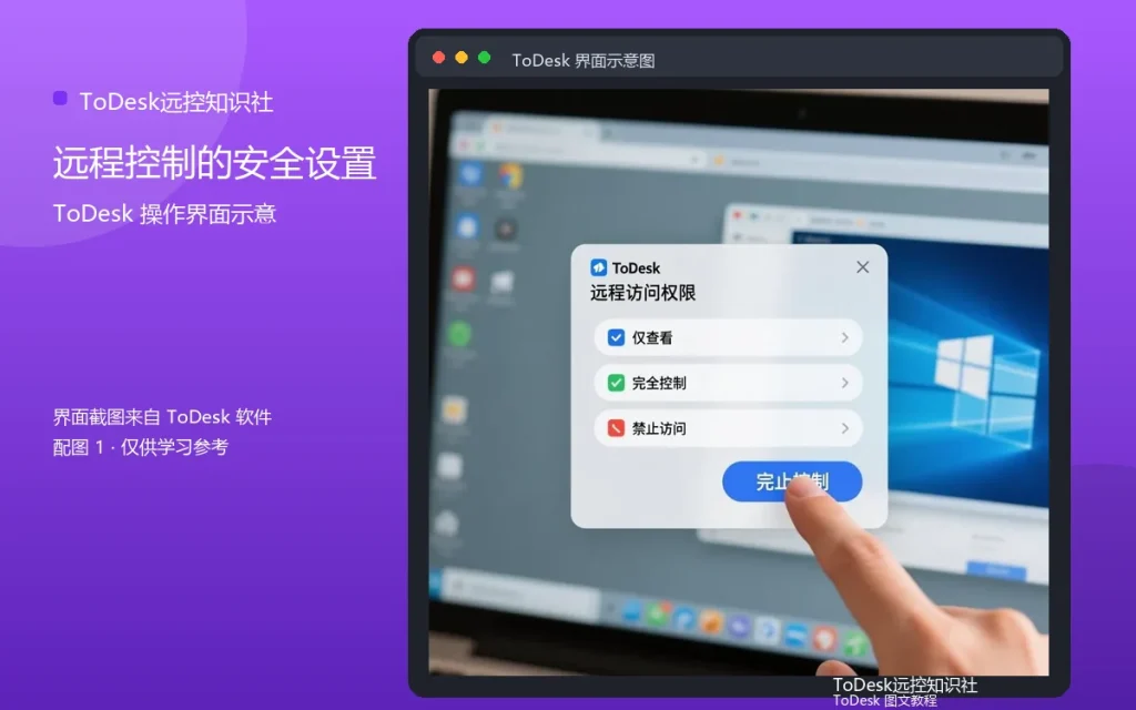 ToDesk安全权限配置：远程控制的安全设置指南配图