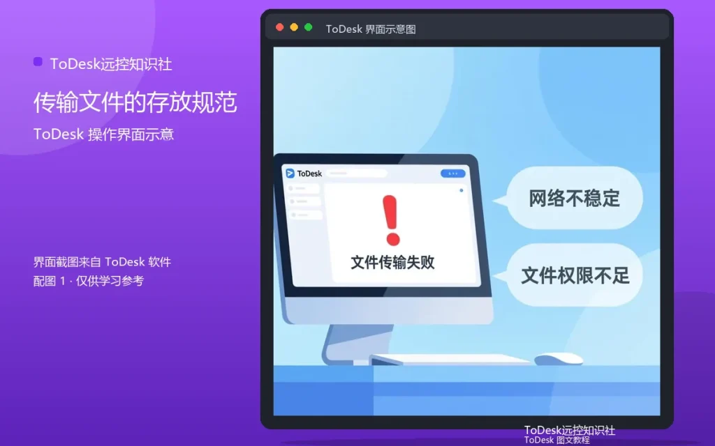 ToDesk文件传输目录管理:传输文件的存放规范配图