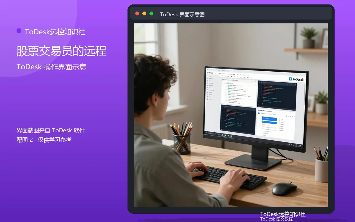 股票交易员的远程界面示意图(配图2)