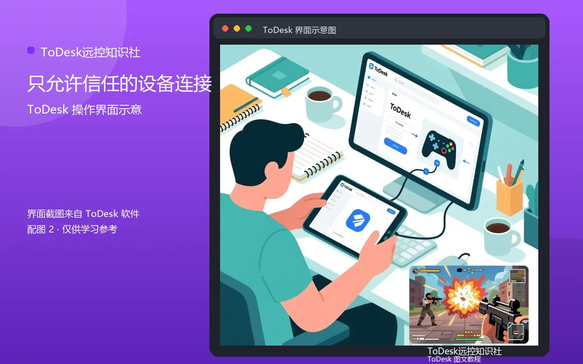 只允许信任的设备连接界面示意图（配图2）