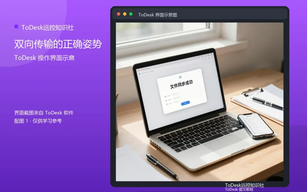 ToDesk文件传输技巧：双向传输的正确姿势配图