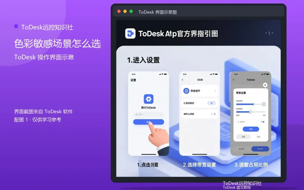 ToDesk真彩与高清对比:色彩敏感场景怎么选配图