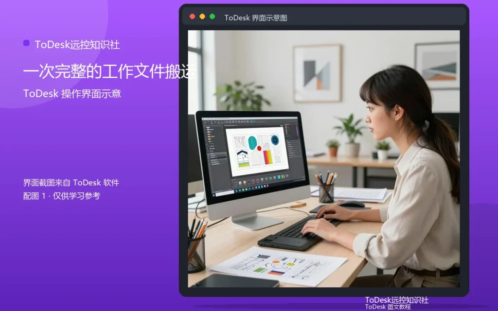 远程传输场景实战：一次完整的工作文件搬运配图