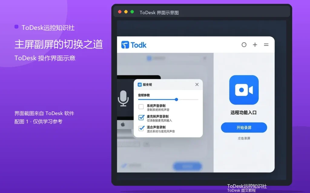 远程双屏操作技巧:主屏副屏的切换之道配图