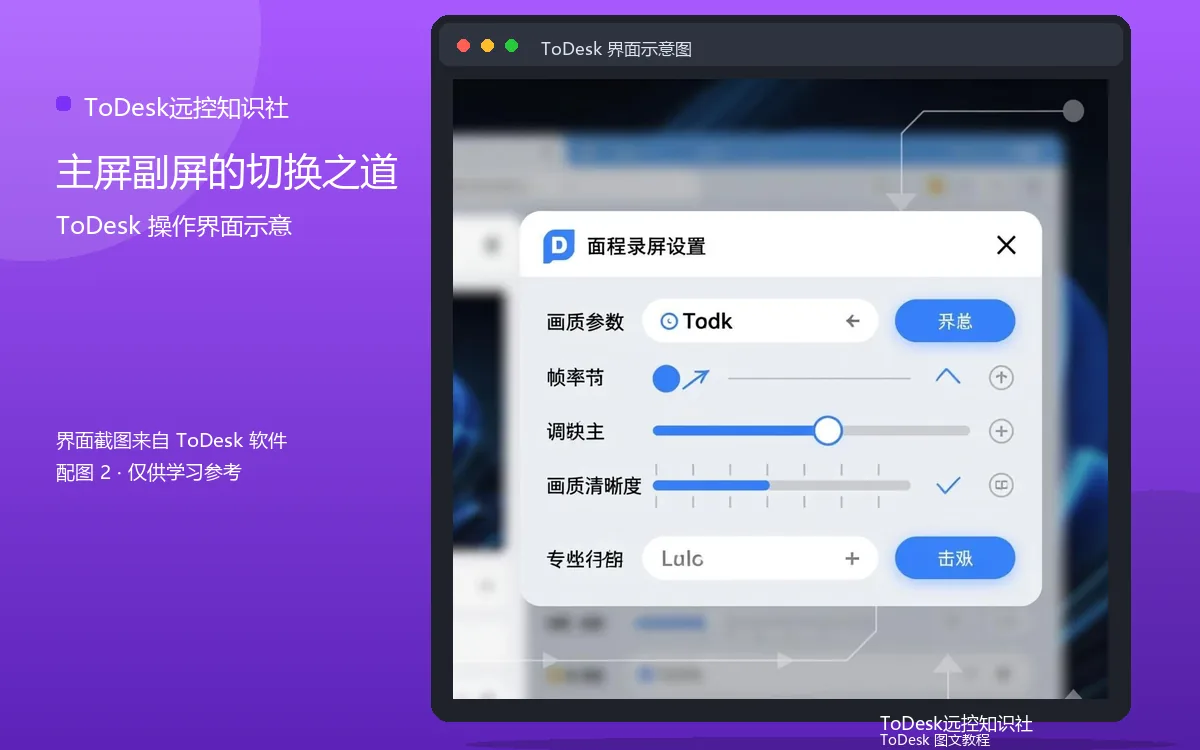 主屏副屏的切换之道界面示意图(配图2)