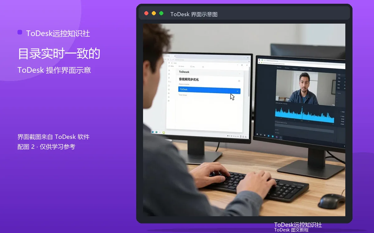 目录实时一致的界面示意图（配图2）